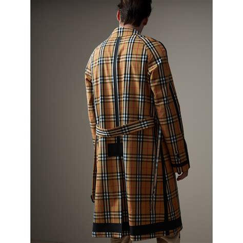 burberry mens gabardine|Burberry gabardine vintage check.